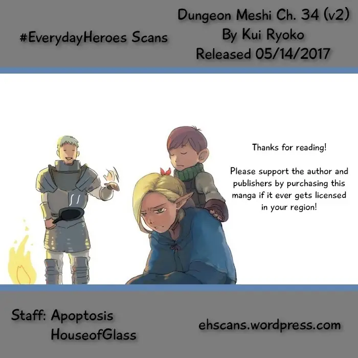 Delicious in Dungeon Chapter 34 image 33_optimized